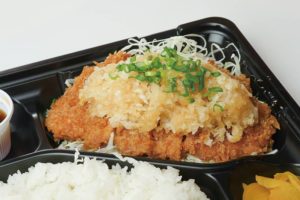 おろしロースカツ弁当