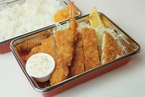 ロースエビフライ弁当