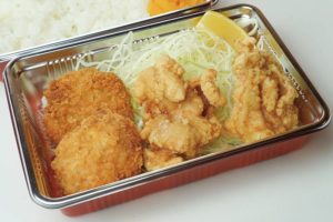 ヒレ唐揚げ弁当